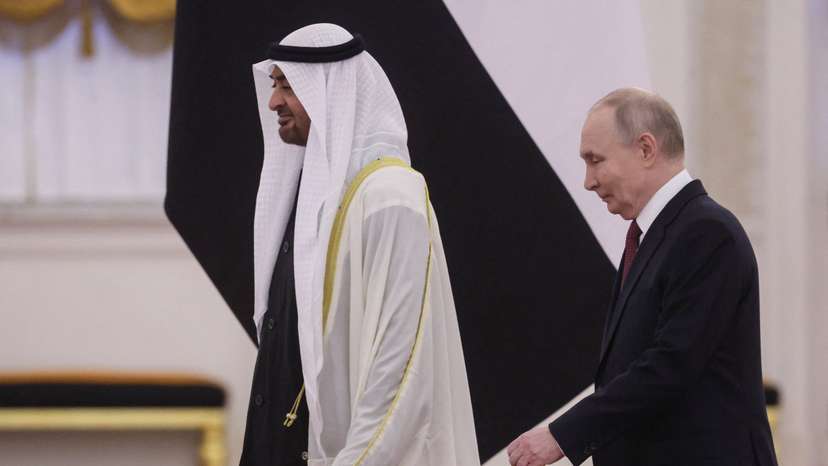 Russian President Putin to meet UAE President Sheikh Mohammed bin Zayed Al Nahyan