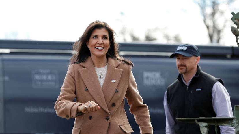 Republican presidential candidate Haley makes a campaign visit in Sumter