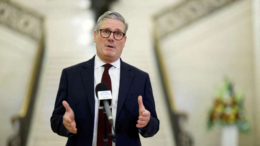 British PM Keir Starmer travels to Northern Ireland
