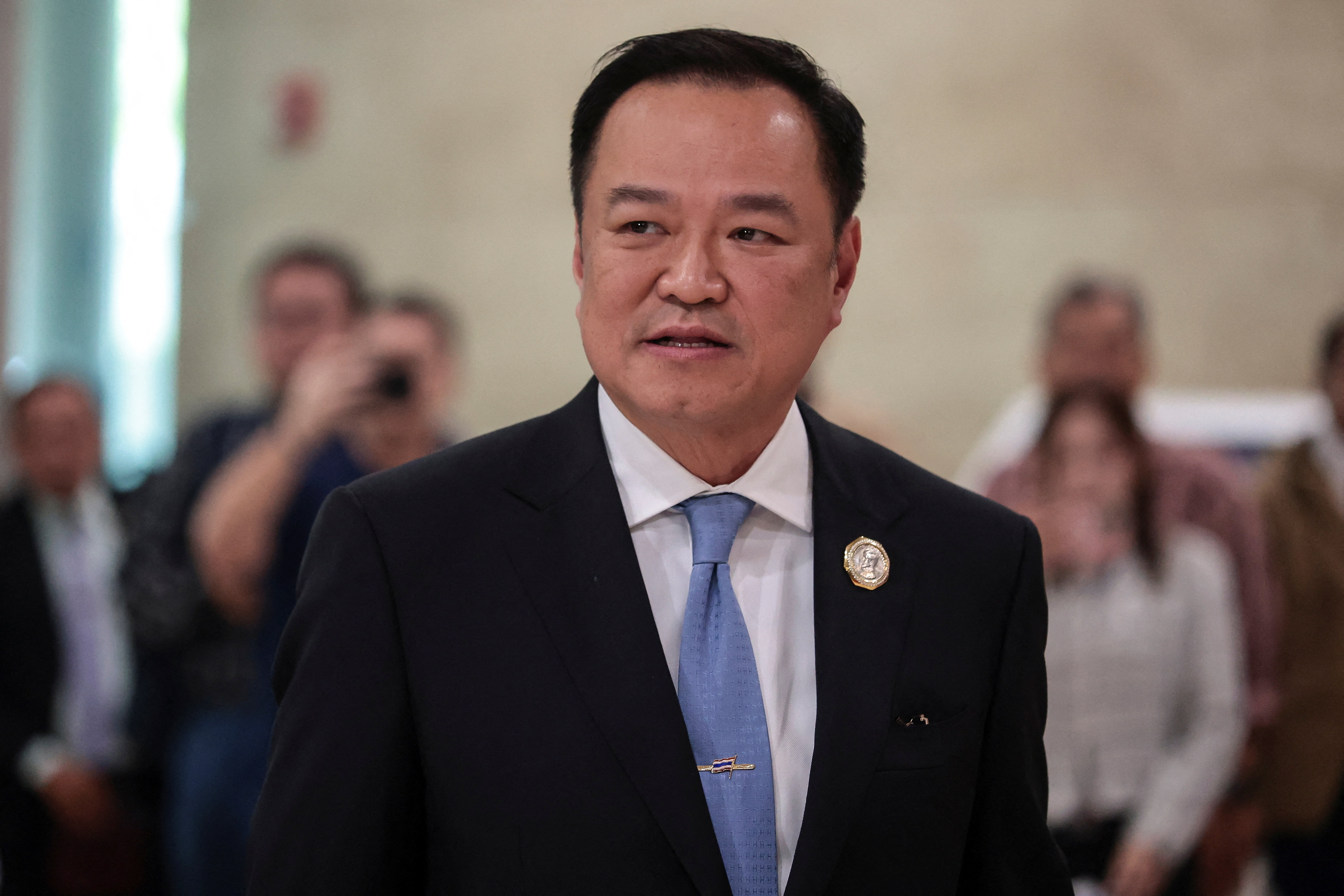 Thailand's parliament votes for a new prime minister following the Constitutional Court's removal of PM Paetongtarn in Bangkok