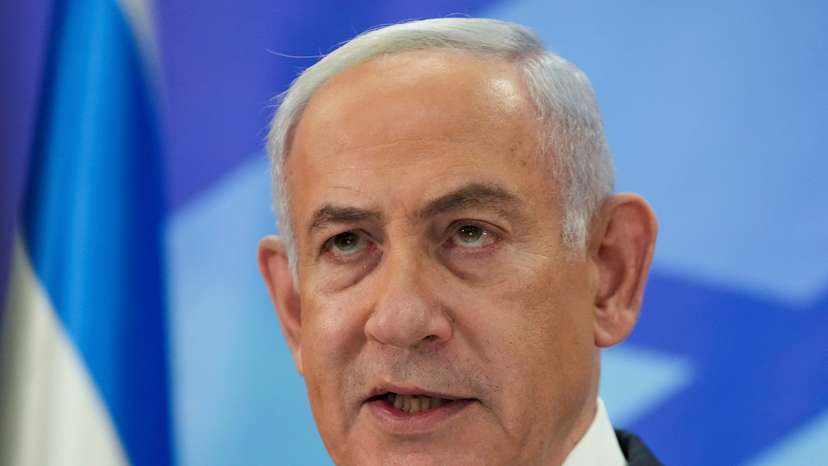 Israeli Prime Minister Benjamin Netanyahu speaks during a press conference in Jerusalem