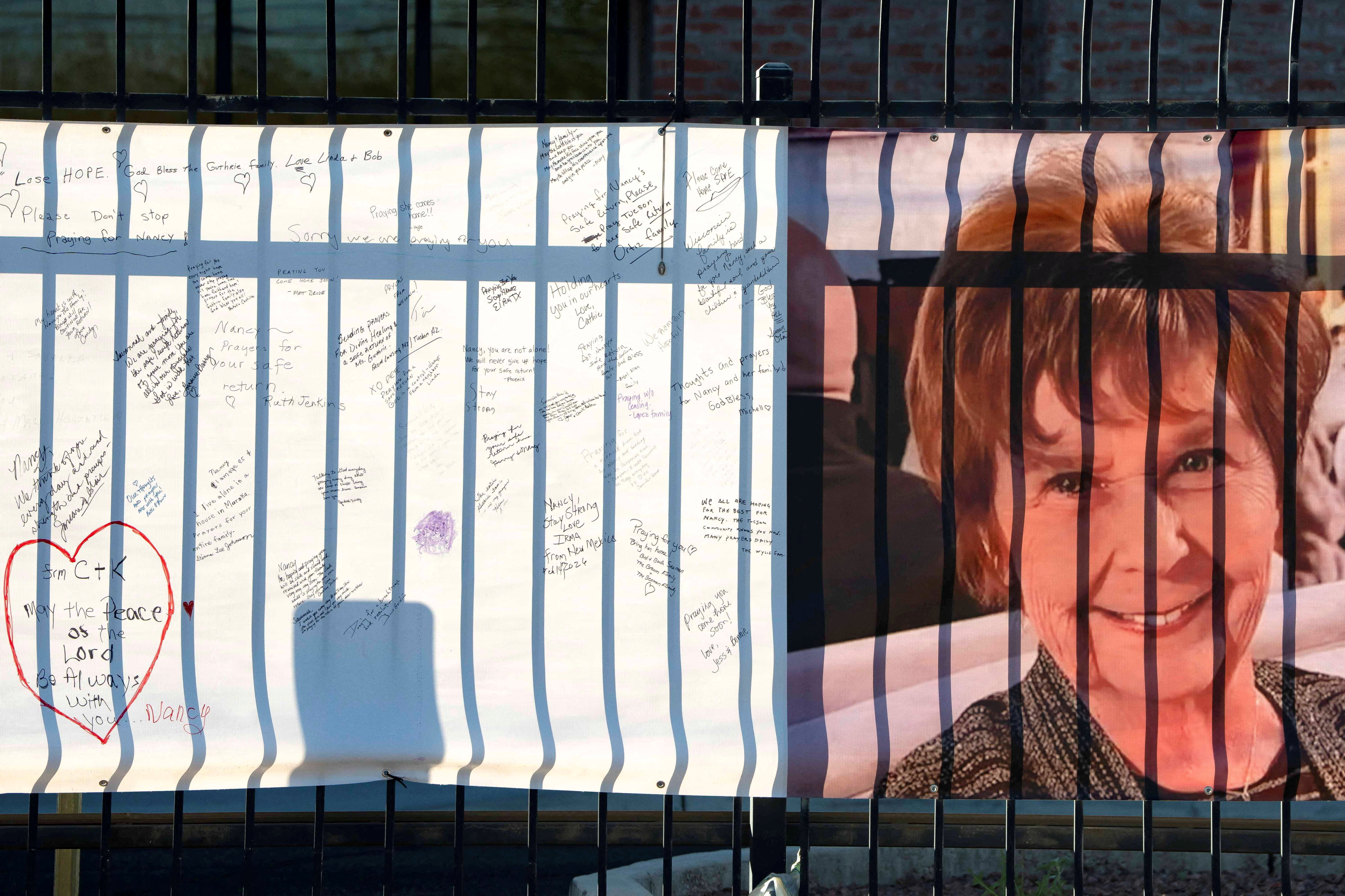 Nancy Guthrie, the 84-year-old mother of U.S. journalist and television host Savannah Guthrie is missing from her home in Tucson, Arizona