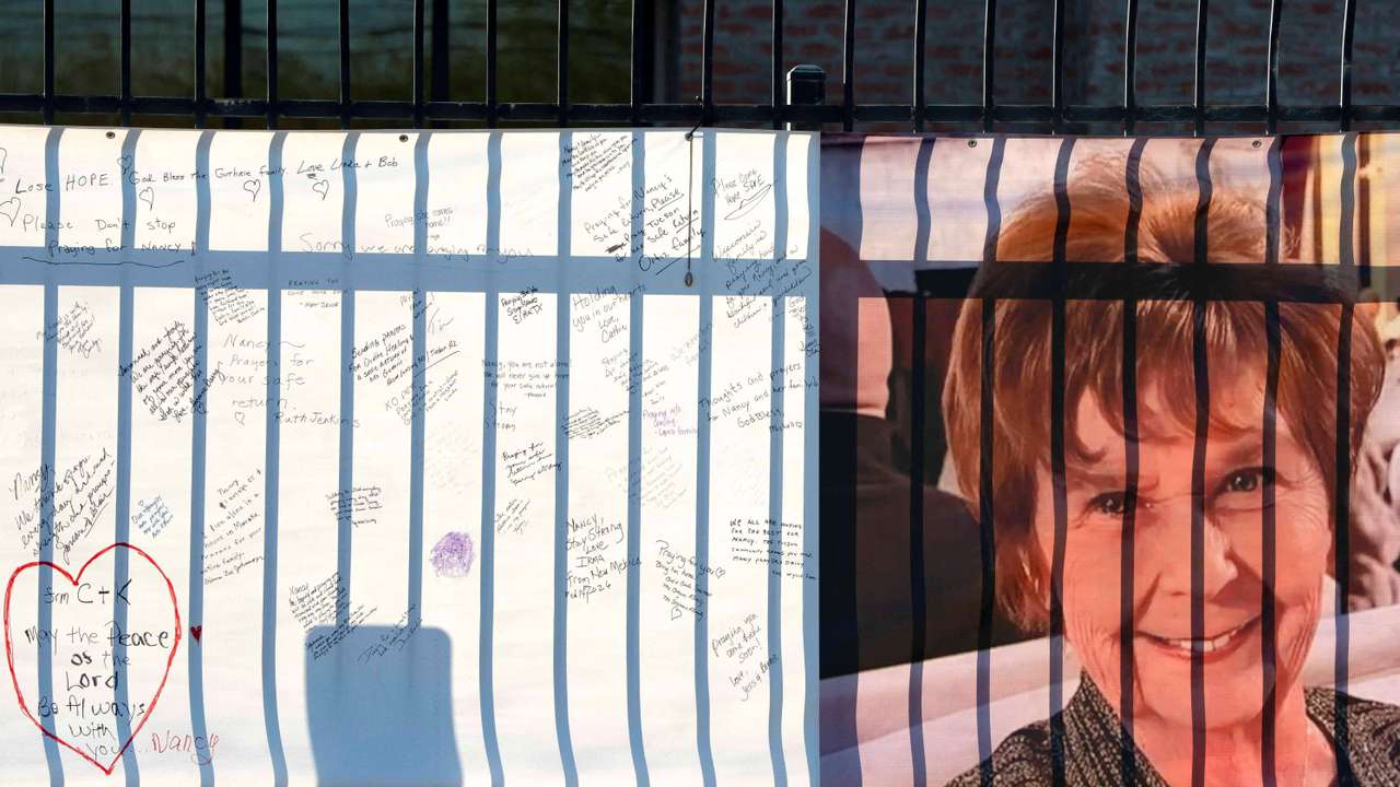 Nancy Guthrie, the 84-year-old mother of U.S. journalist and television host Savannah Guthrie is missing from her home in Tucson, Arizona