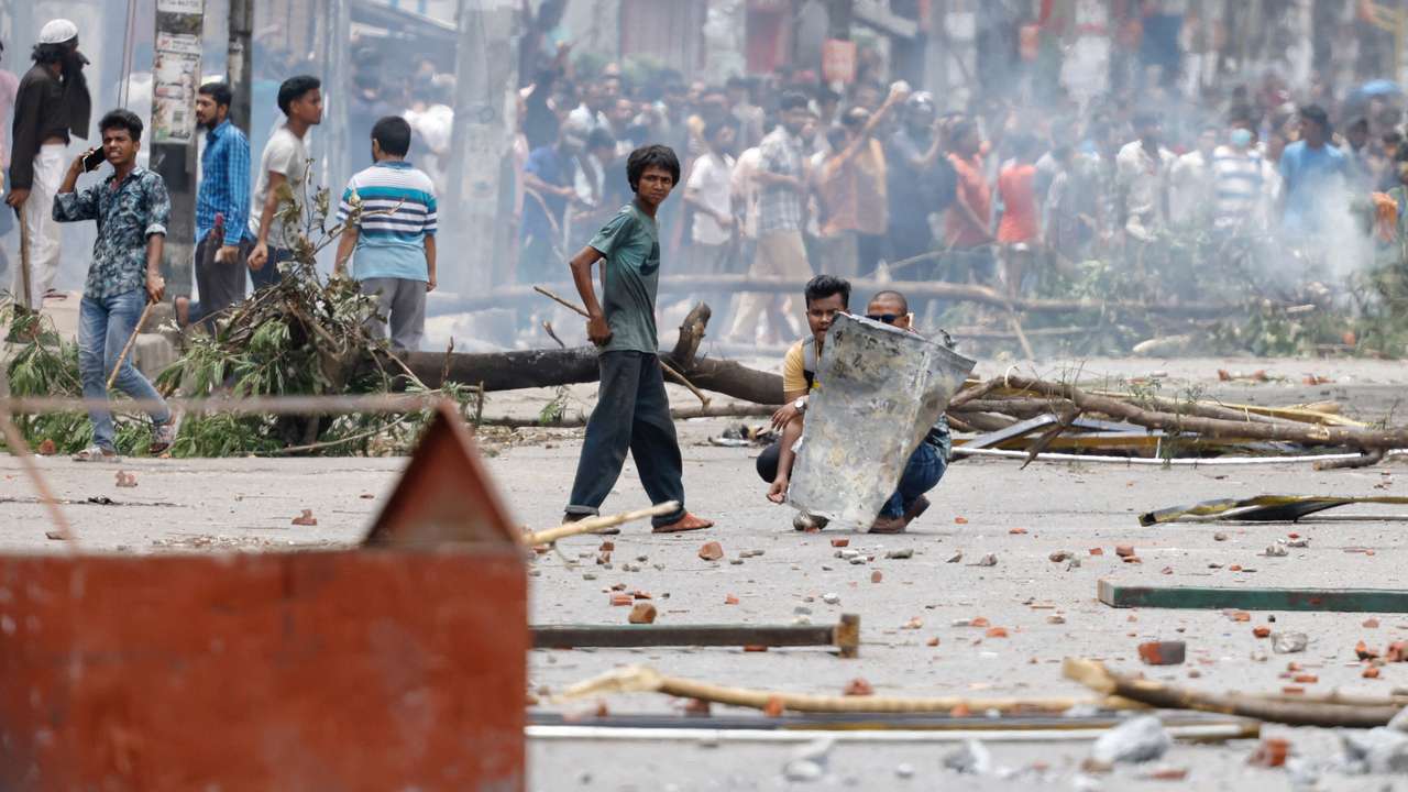 Violence erupts across Bangladesh after anti-quota protest by students