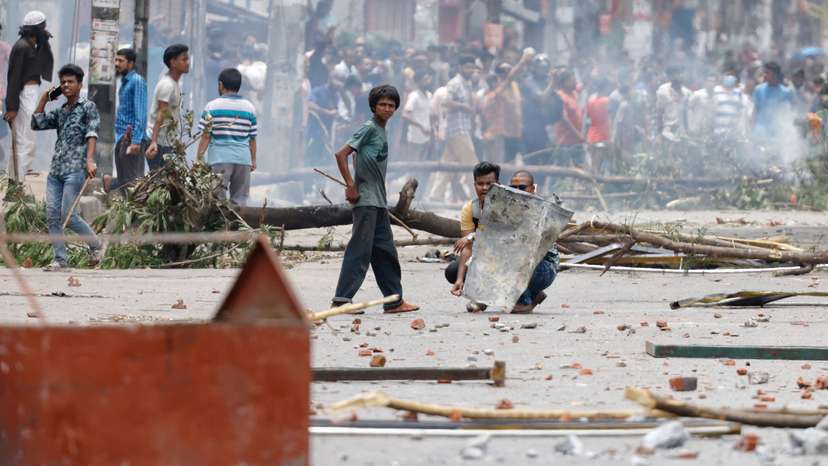 Violence erupts across Bangladesh after anti-quota protest by students