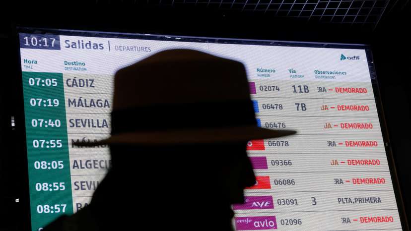 Delays after cable stolen from a high-speed train line between Madrid and Andalusia