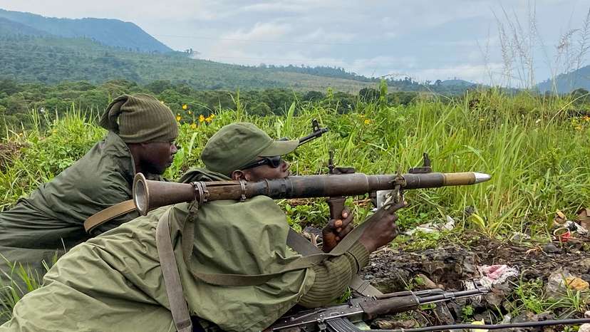 FILE PHOTO: Resurgent fighting in eastern Congo displaces 72,000 in one week outside Goma