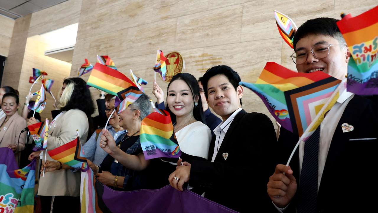 The passing of the marriage equality bill in its second and third readings by the Senate in Bangkok