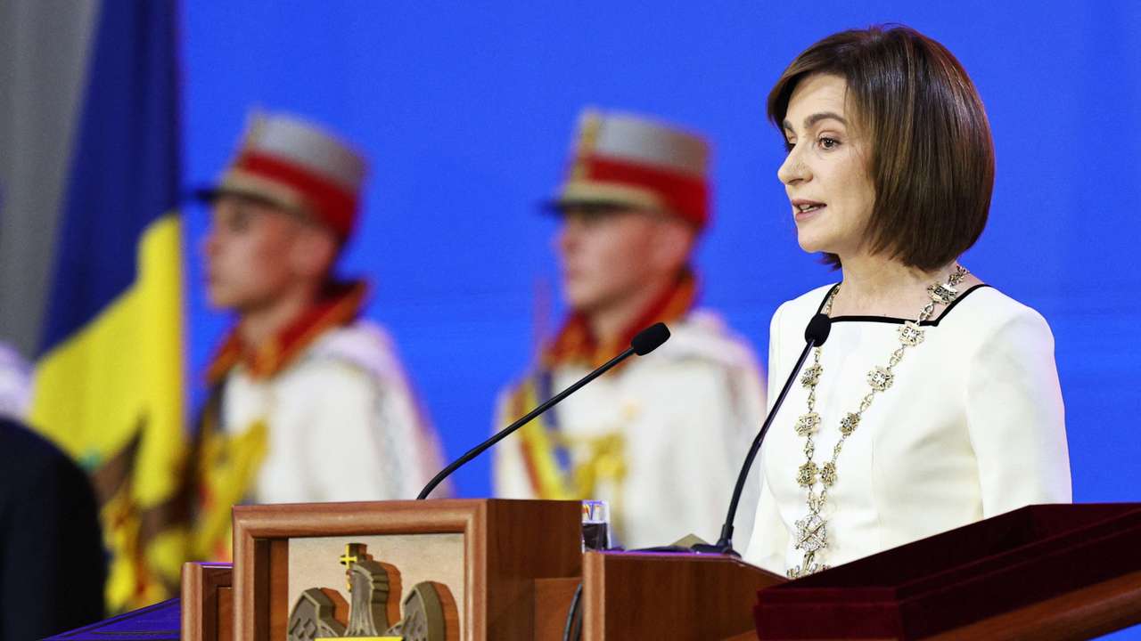 Inauguration of Moldova's President Maia Sandu in Chisinau