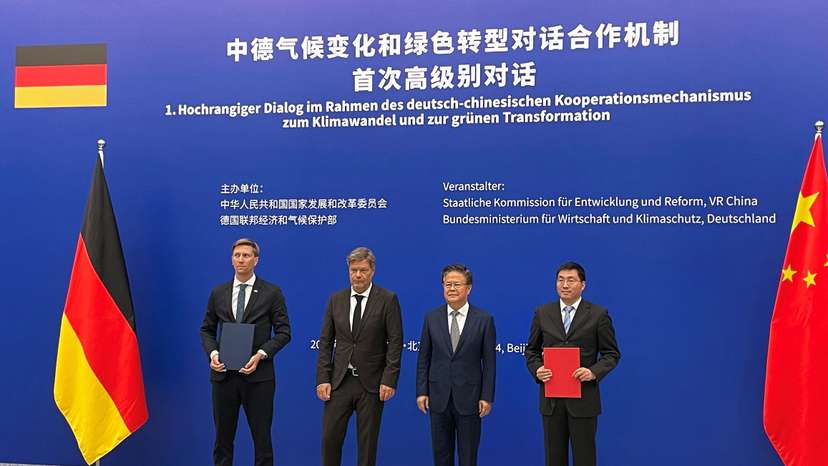 German Vice Chancellor and Economy Minister Robert Habeck visits China