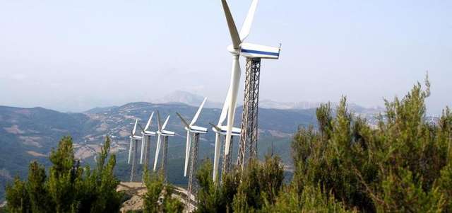 Wind turbines in Morocco