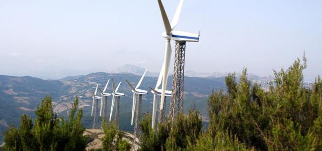 Wind turbines in Morocco