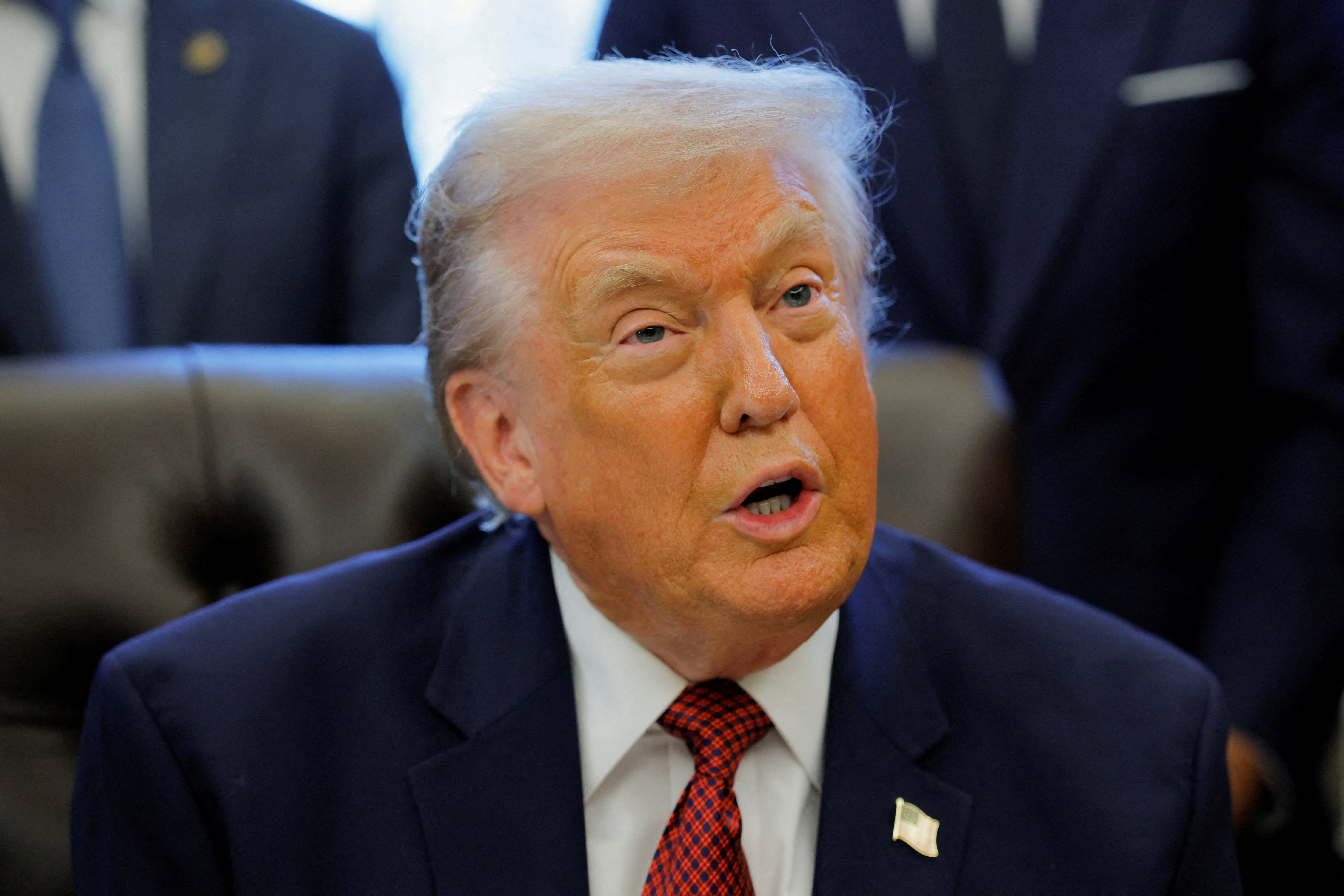 U.S. President Donald Trump at the White House in Washington