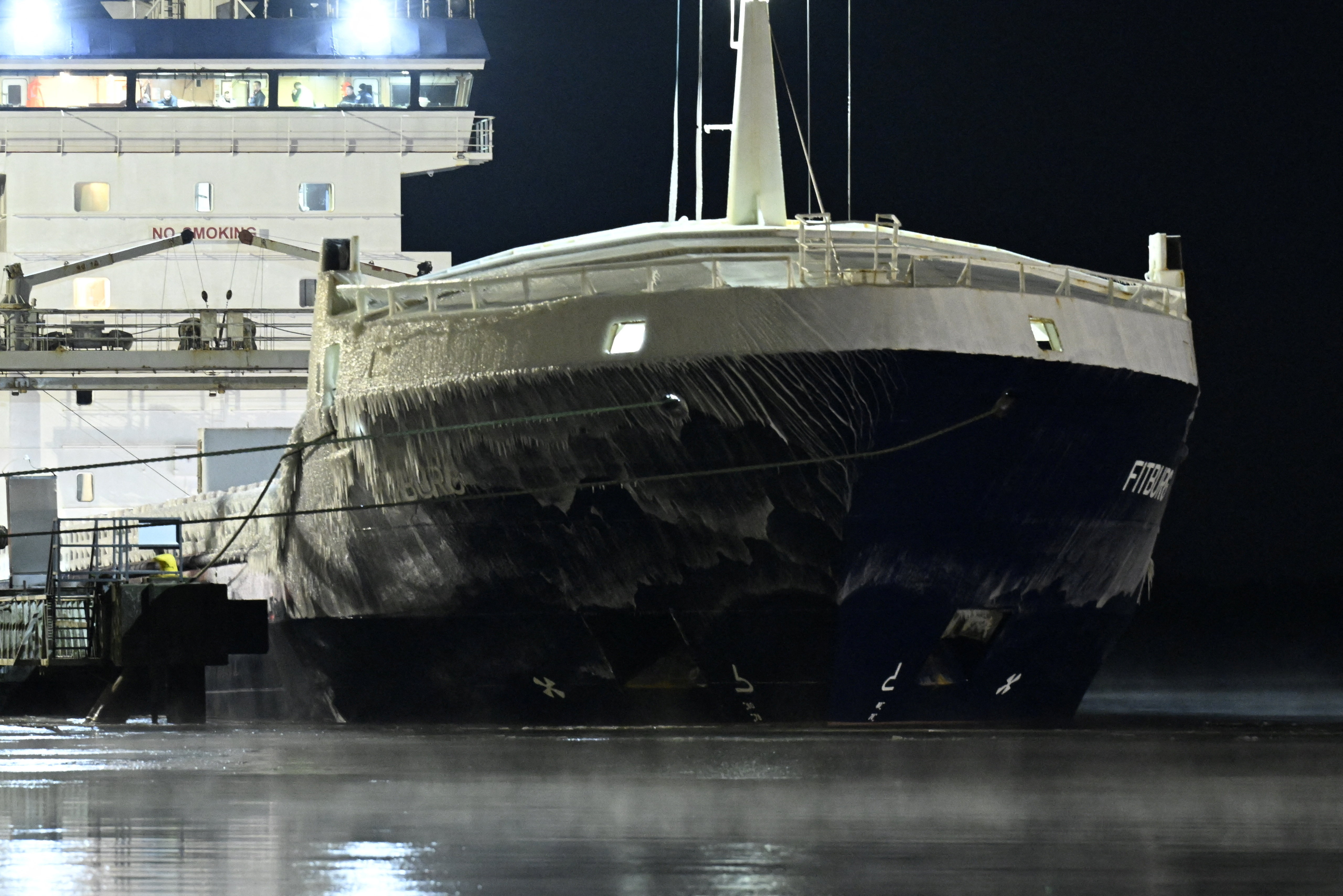 Finland seizes ship sailing after suspected cable sabotage in Baltic Sea