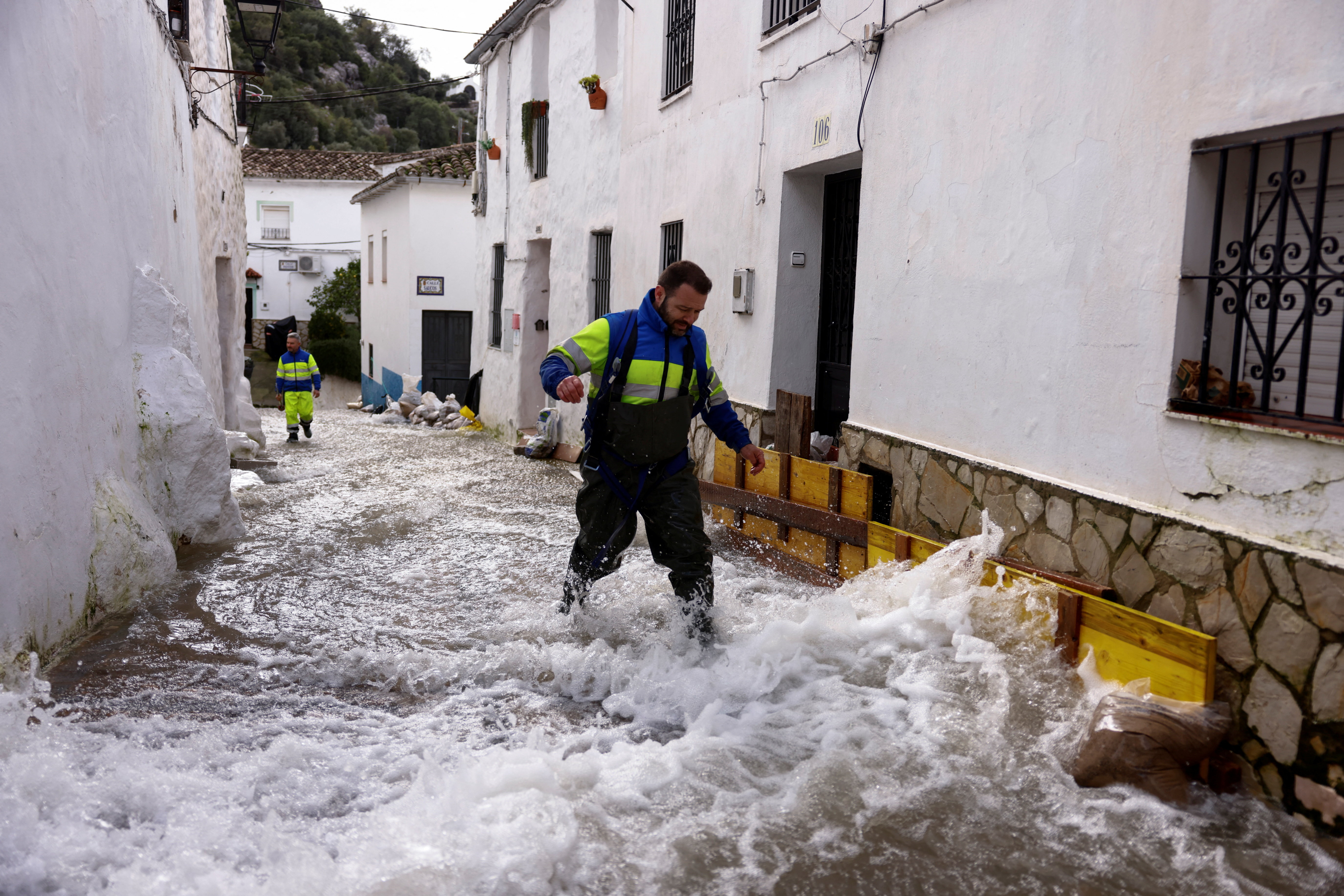 Storm Marta hits parts of Spain