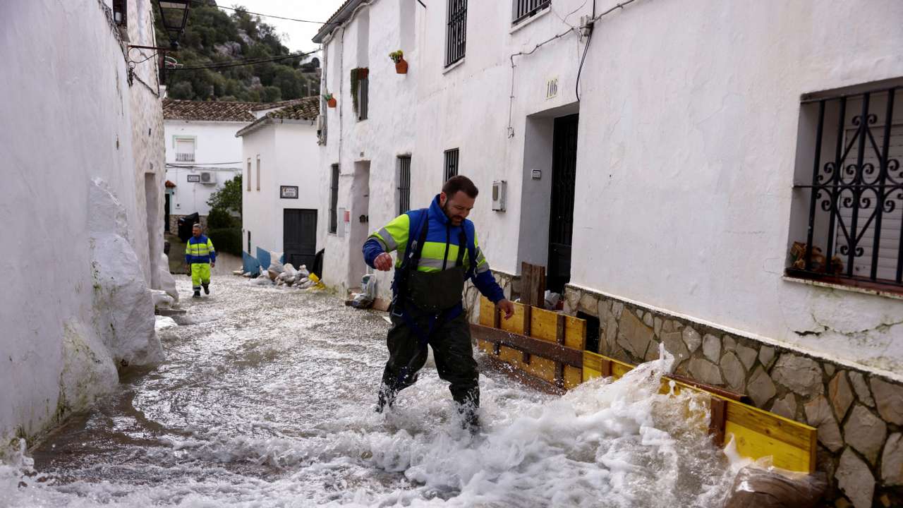 Storm Marta hits parts of Spain