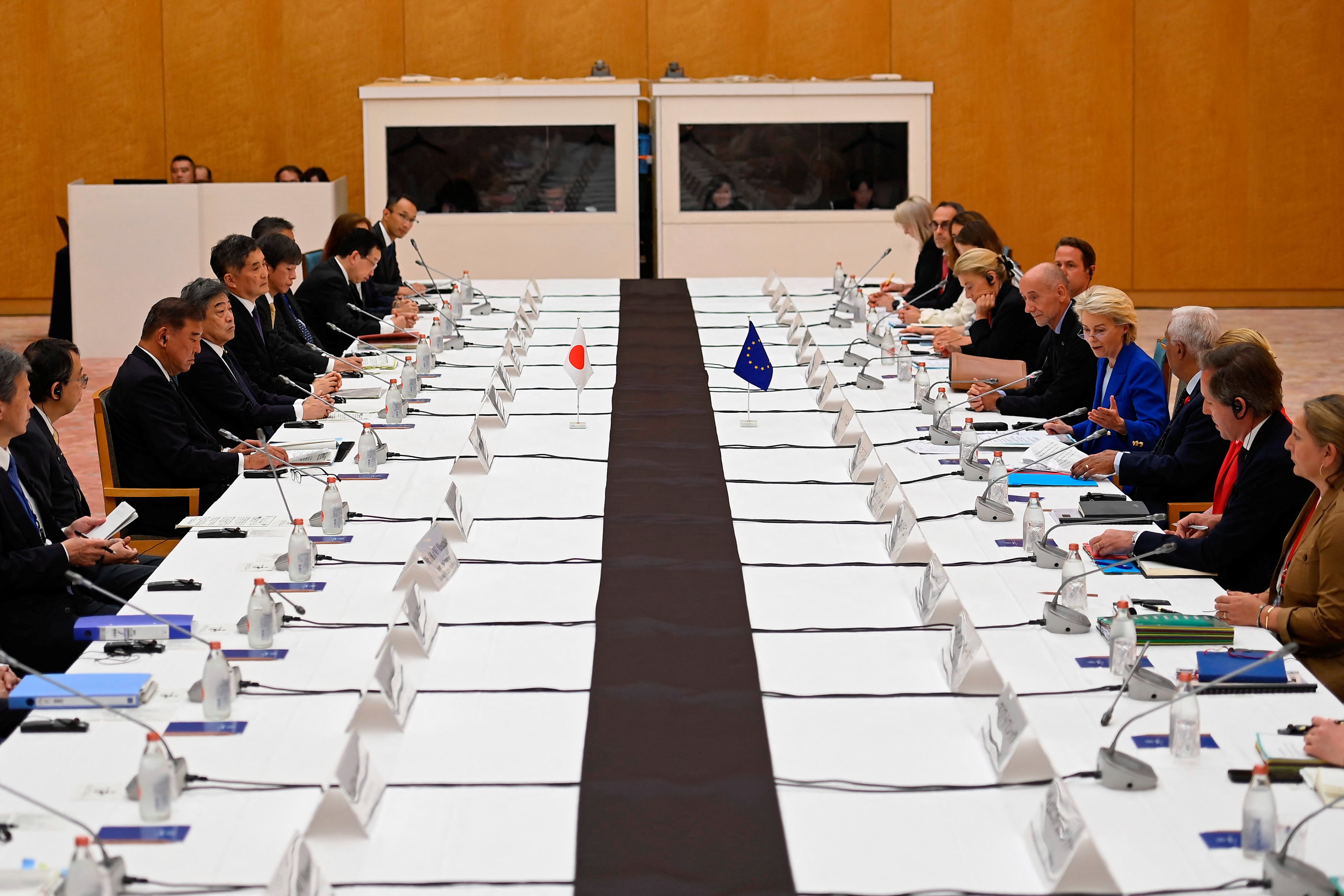 European Commission President Ursula von der Leyen visits Tokyo