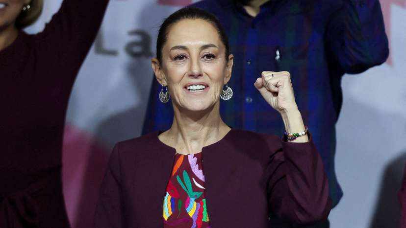 FILE PHOTO: Registration of Claudia Sheinbaum of MORENA party as presidential candidate for 2024, in Mexico City