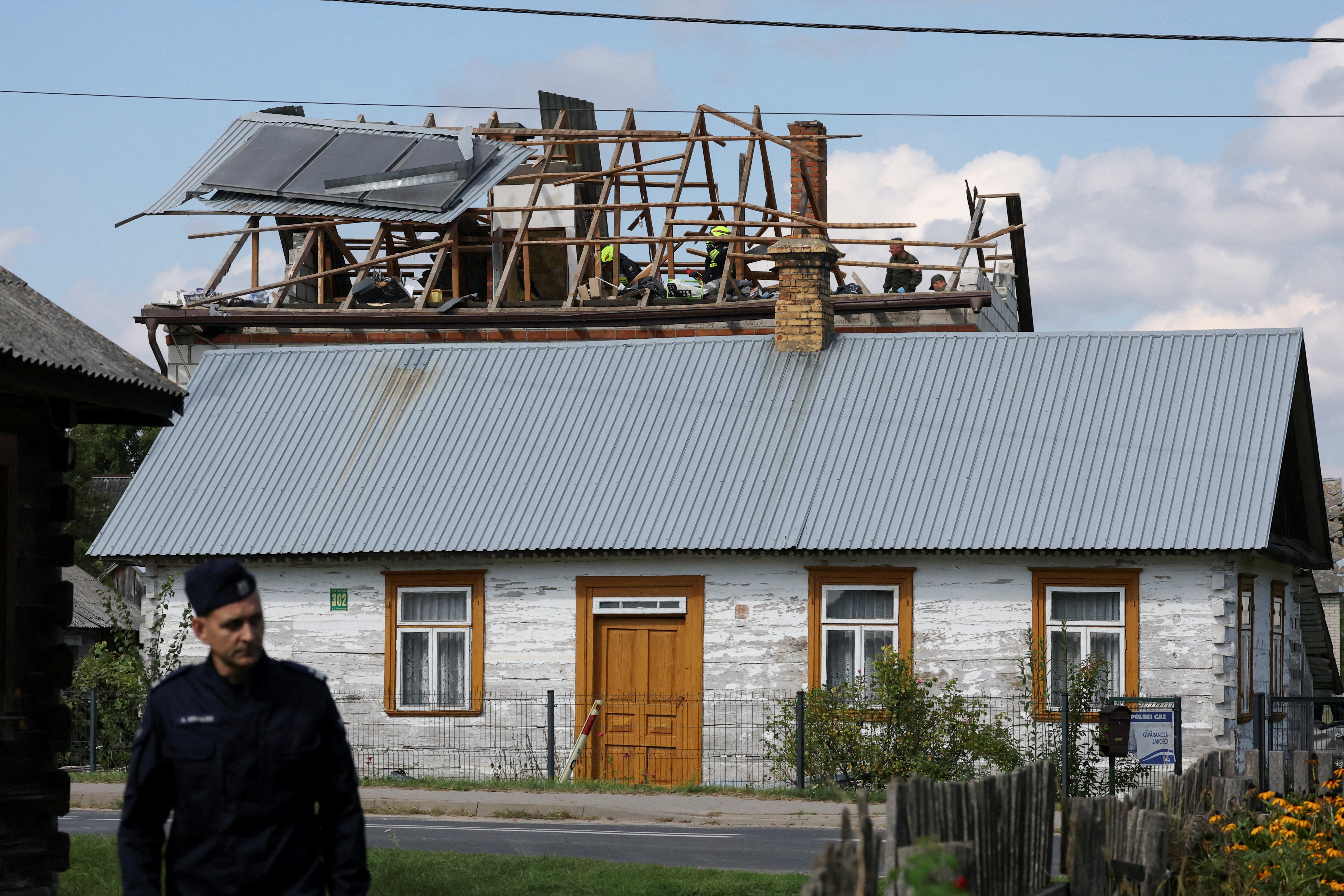 Drones shot down in Polish airspace prompt military patrols