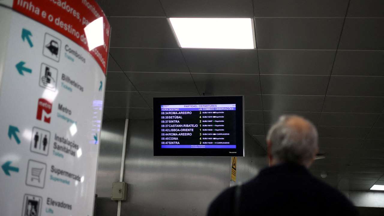 FILE PHOTO: Portugal's main umbrella unions, CGTP and UGT, call a general strike