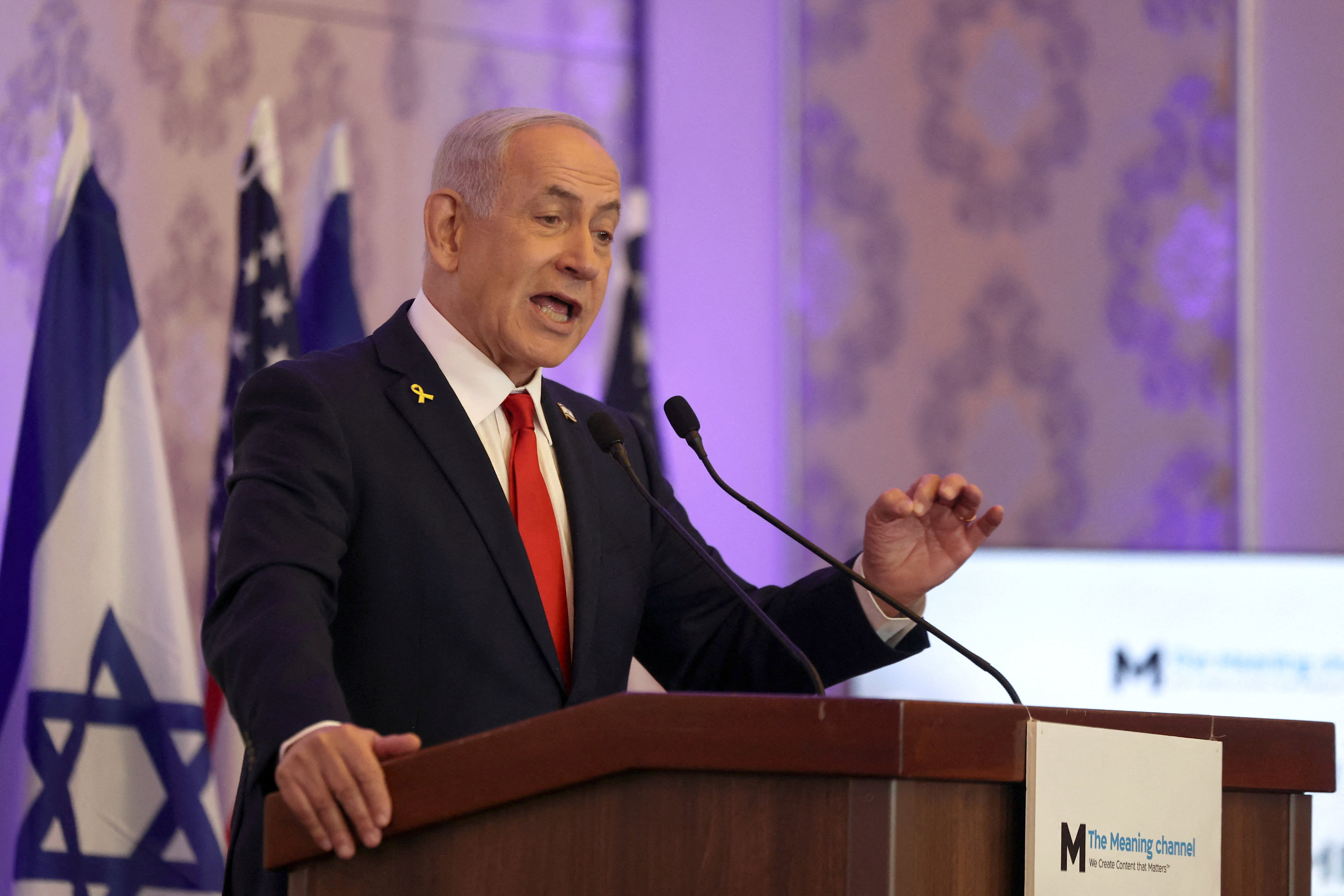 Israeli Prime Minister Benjamin Netanyahu attends ‘Christian Conference’ in Jerusalem