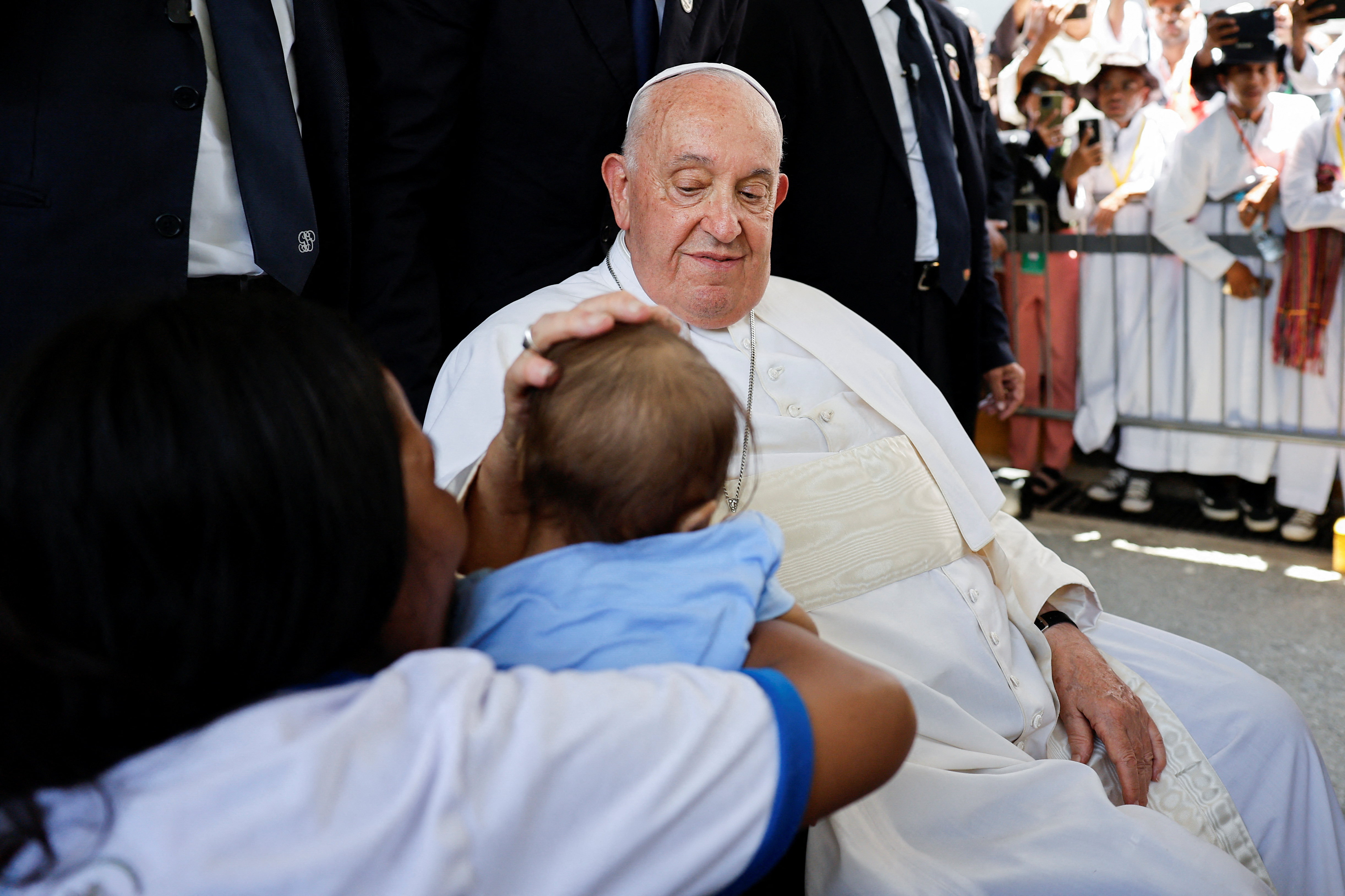 Pope Francis visits Dili