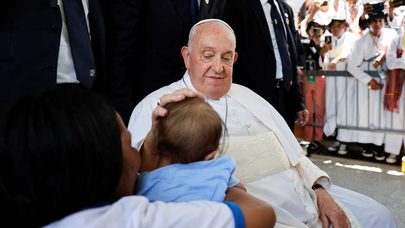 Pope Francis visits Dili