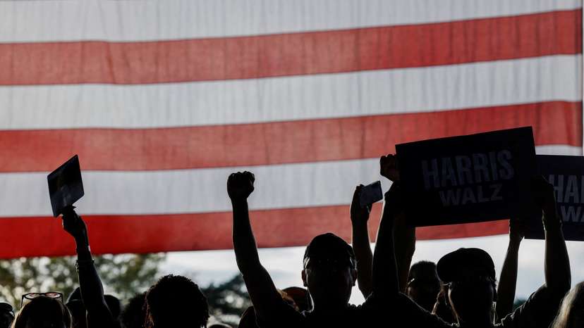 Democratic presidential nominee and U.S. Vice President Harris campaigns in North Carolina