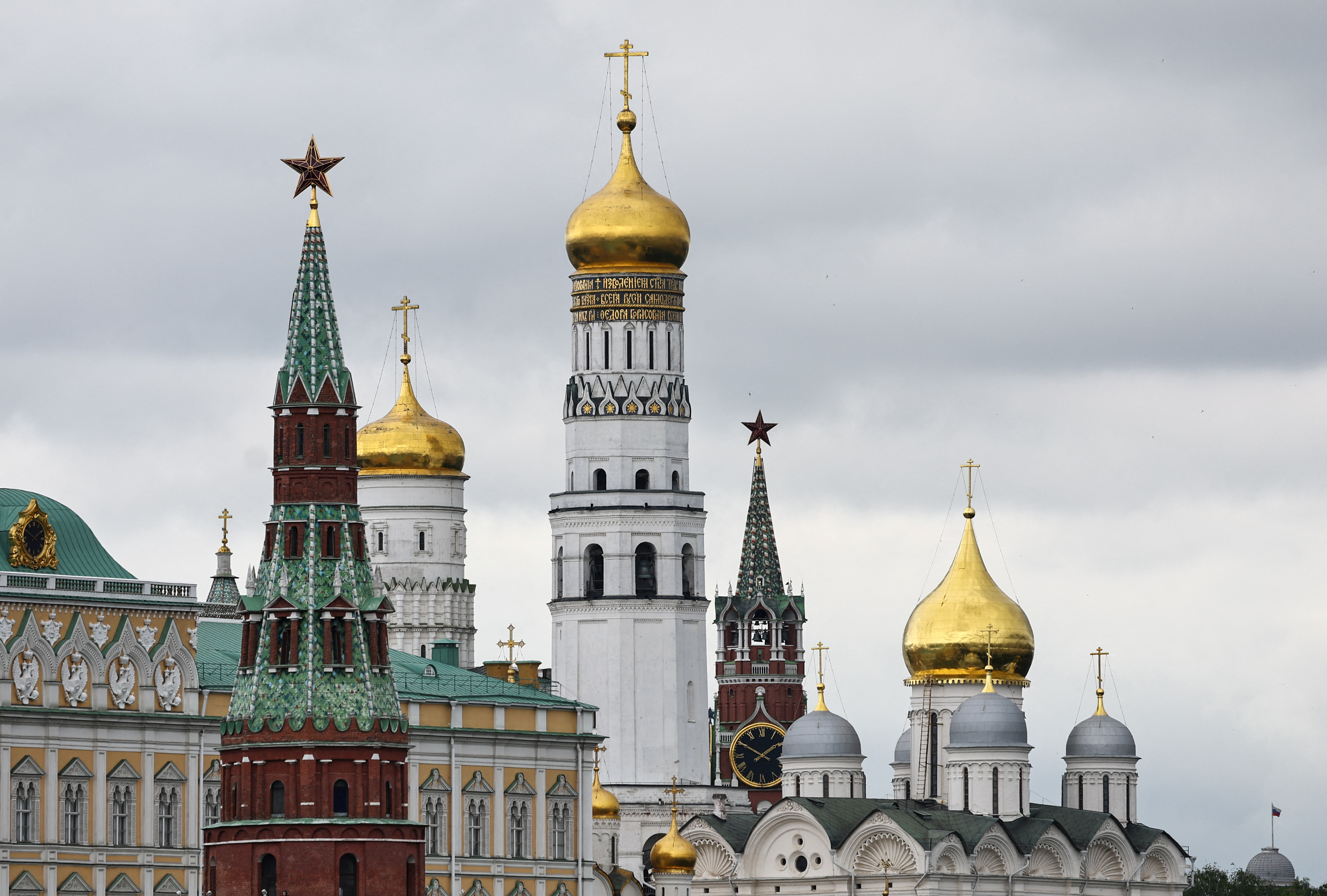 A view shows Moscow's Kremlin