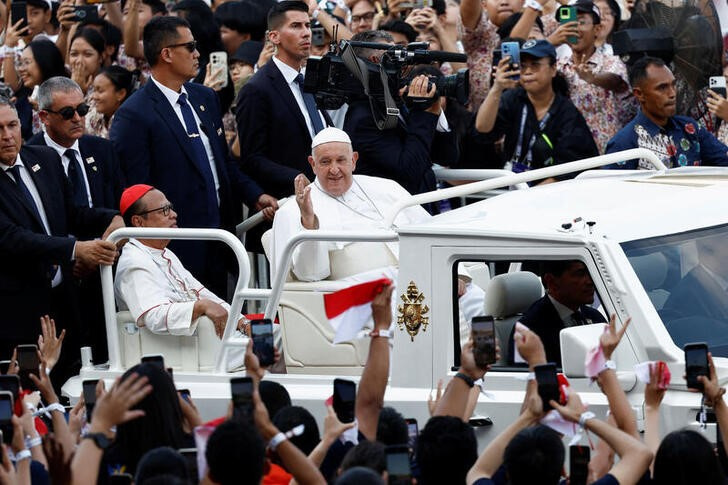 Pope Francis visits Indonesia