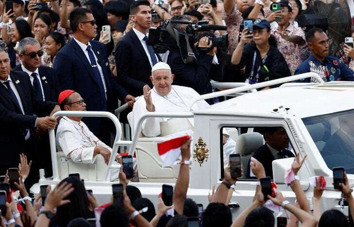 Pope Francis visits Indonesia