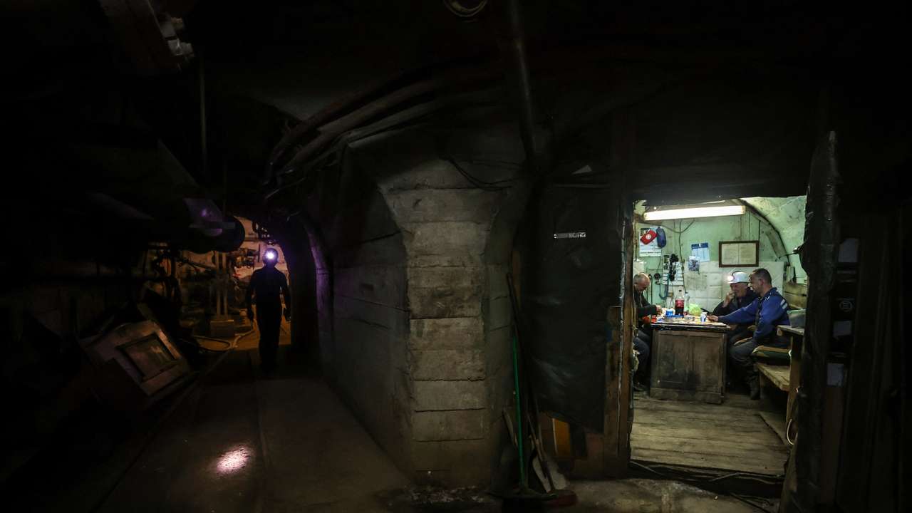 Miners in Kosovo break Ramadan fast 800 metres underground