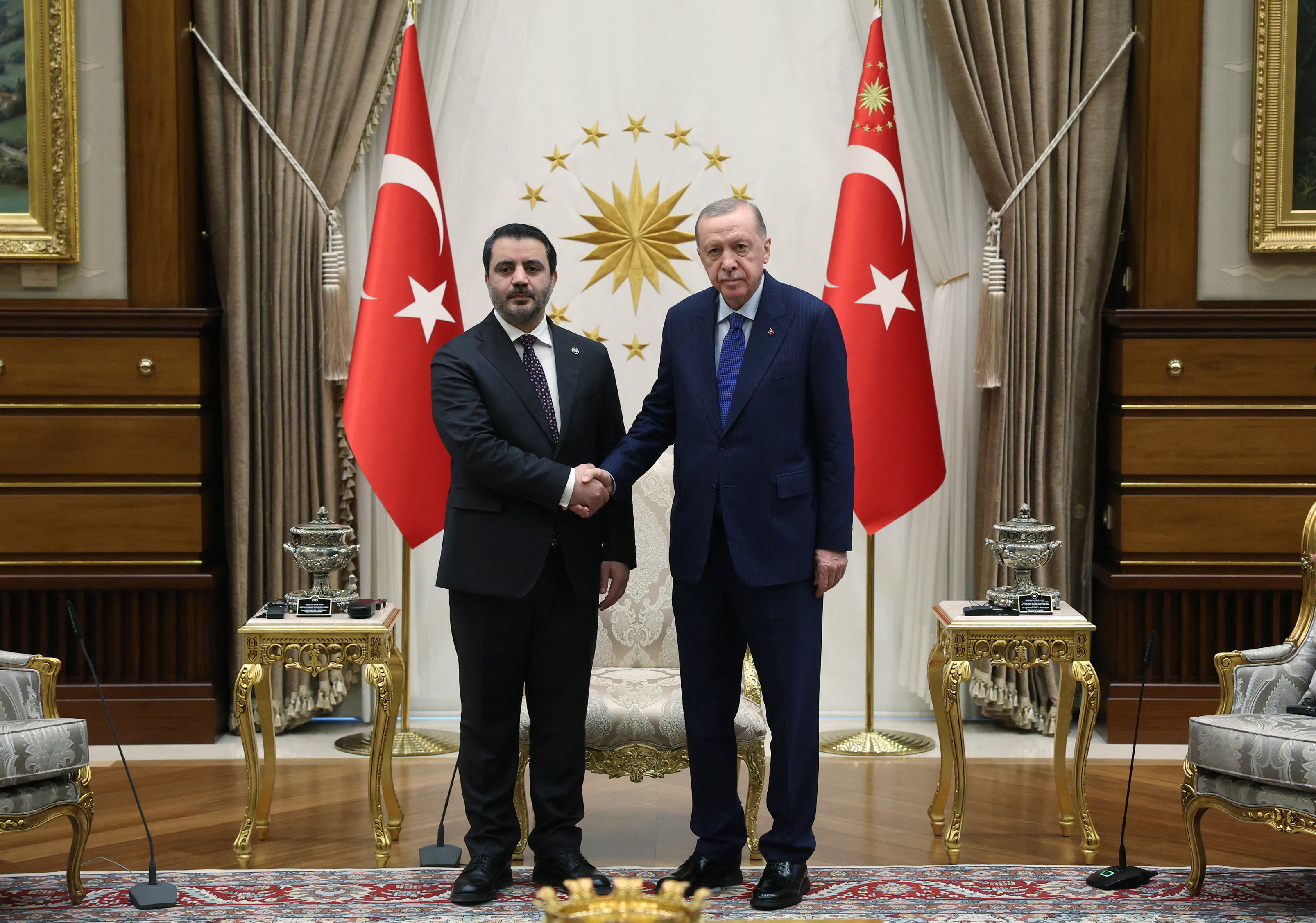 Syria's Foreign Minister Asaad Hassan al-Shibani visits Turkey