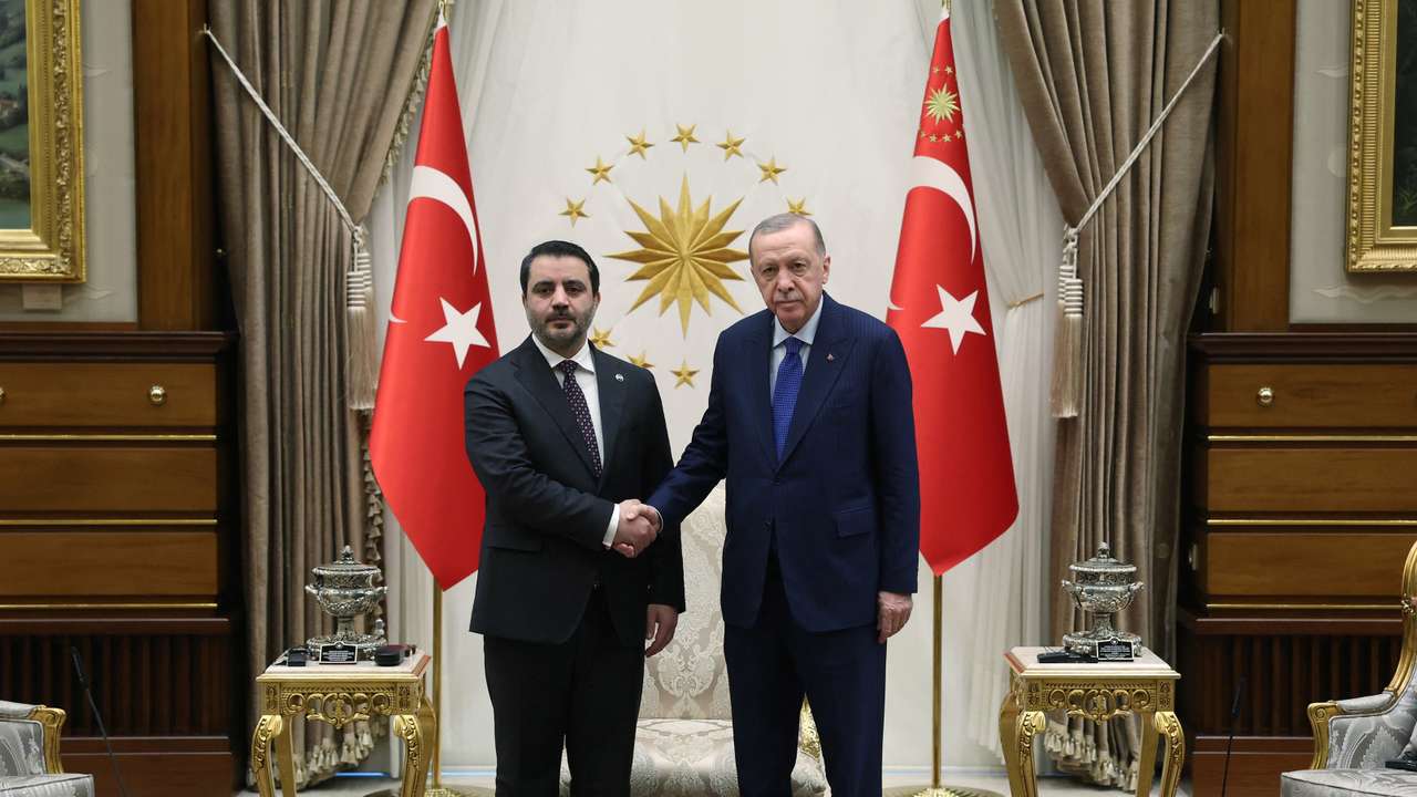 Syria's Foreign Minister Asaad Hassan al-Shibani visits Turkey