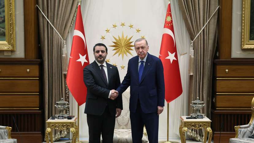 Syria's Foreign Minister Asaad Hassan al-Shibani visits Turkey