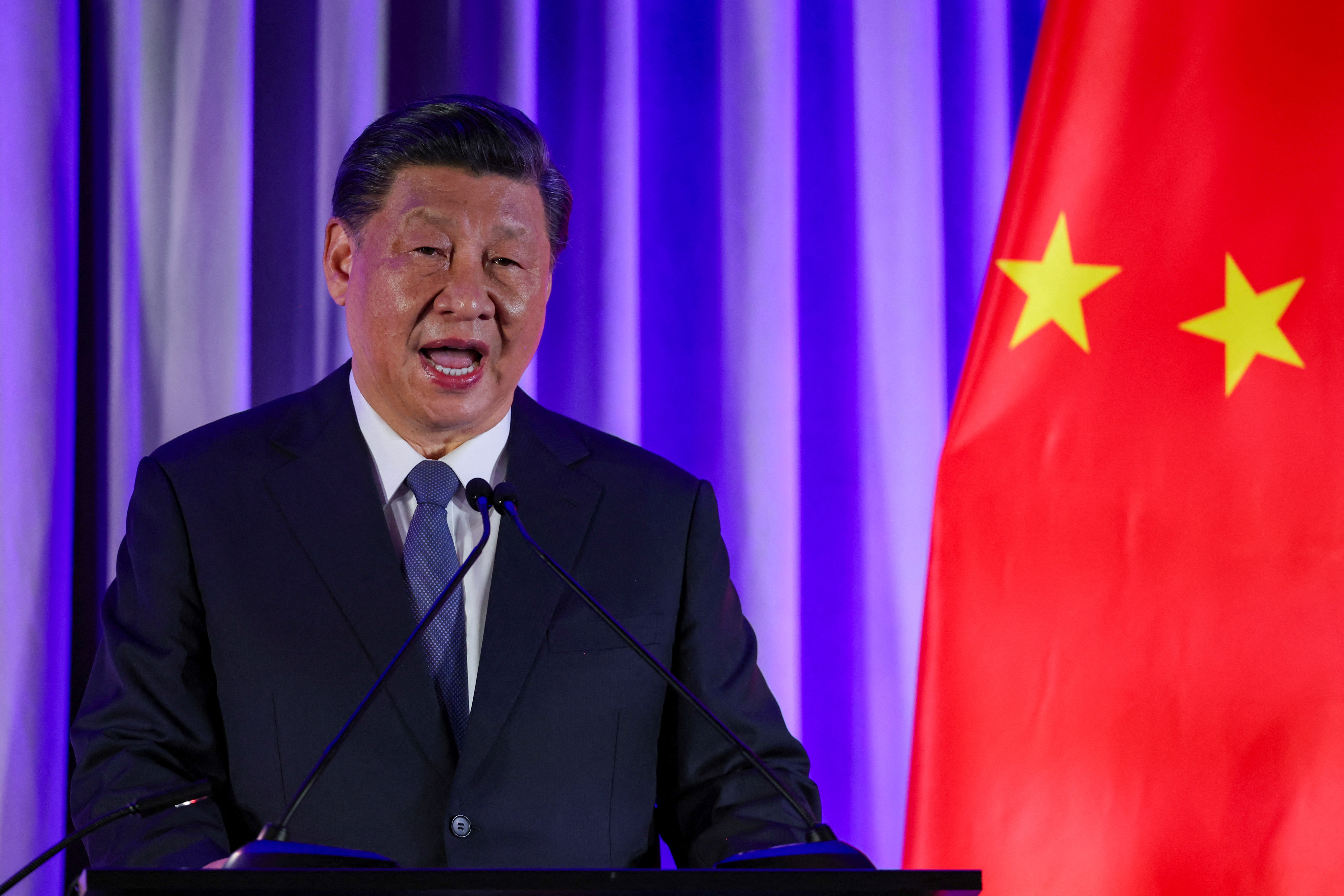 "Senior Chinese Leader Event" on the sidelines of the APEC summit, in San Francisco