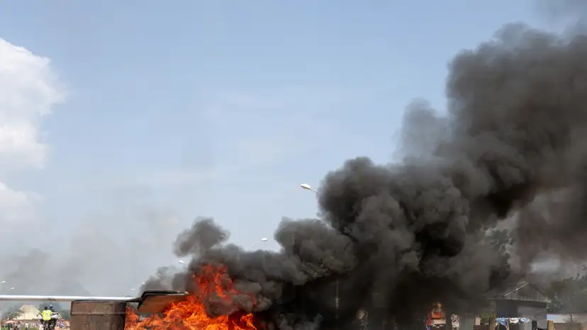 Protests as Cameroonian opposition rejects Biya's presidential election win, in Garoua