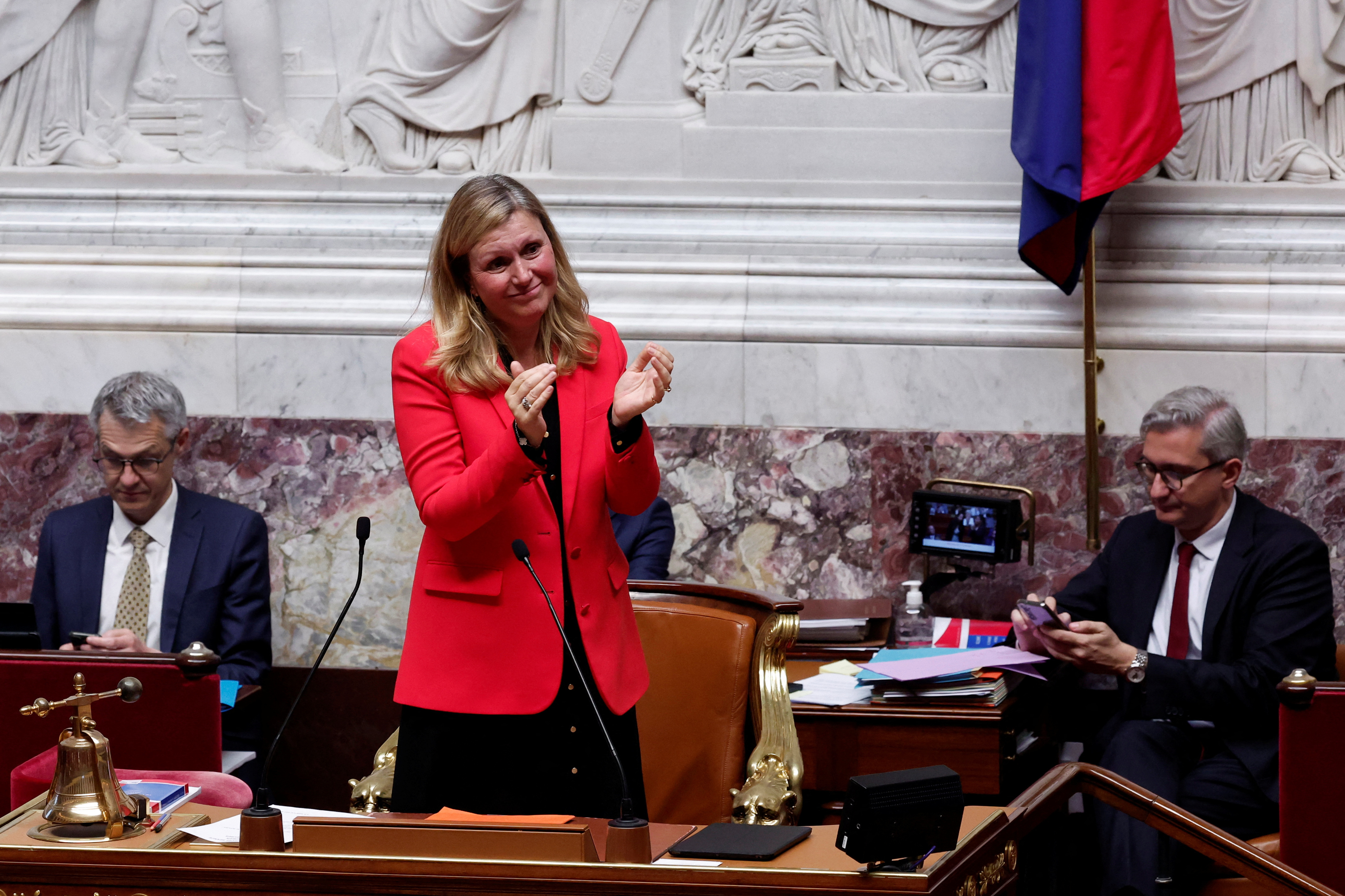 First session of newly elected French National Assembly in Paris