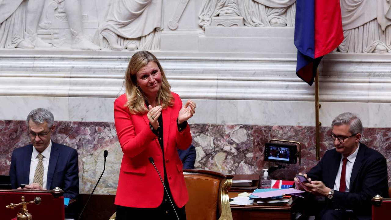 First session of newly elected French National Assembly in Paris
