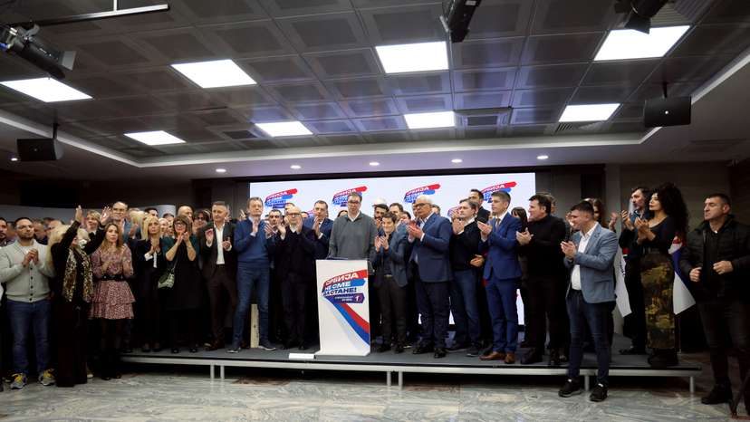 FILE PHOTO: Serbia holds snap parliamentary, local elections
