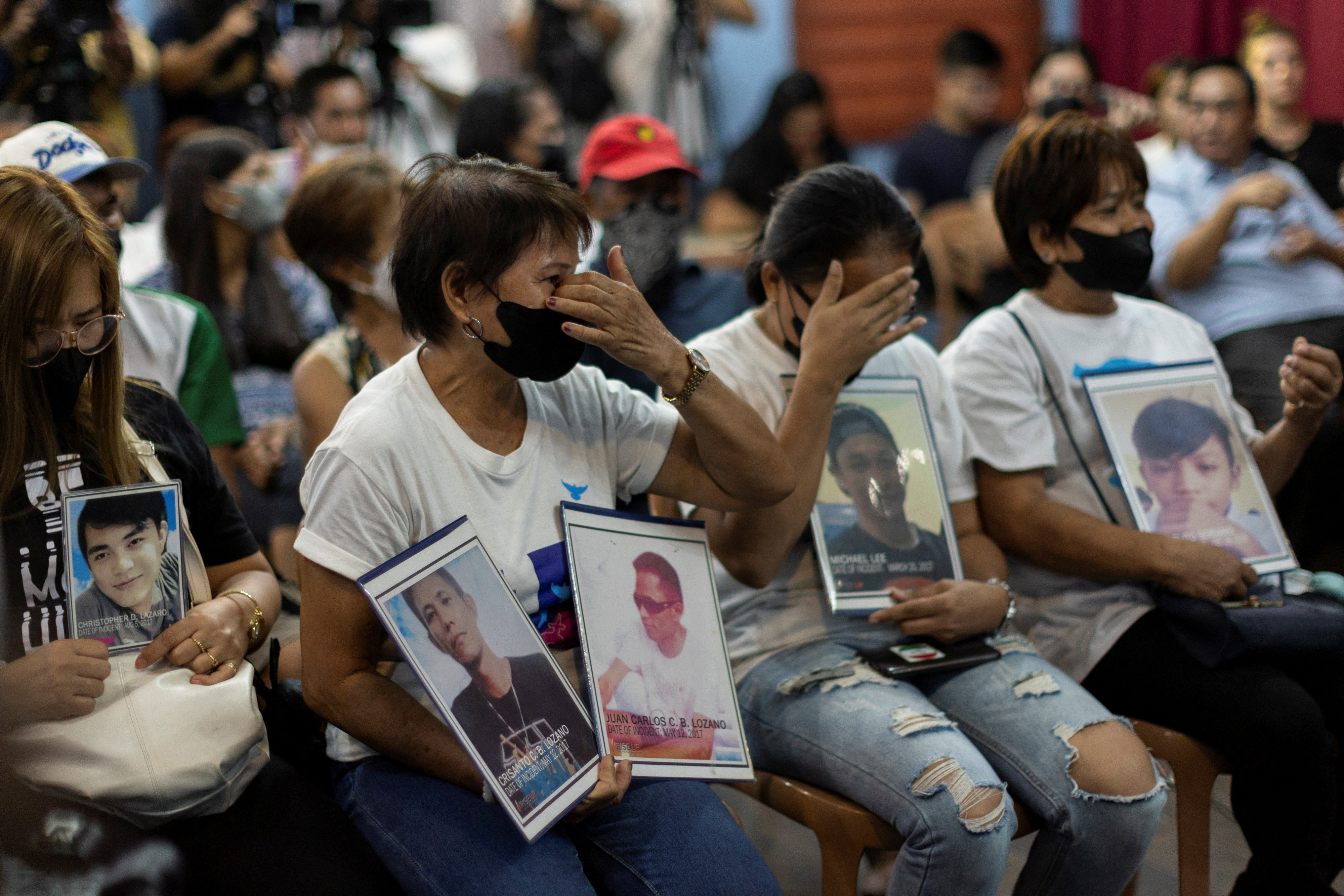 Relatives of drug war victims react as ICC ruling opens way to investigation on killings in Philippines