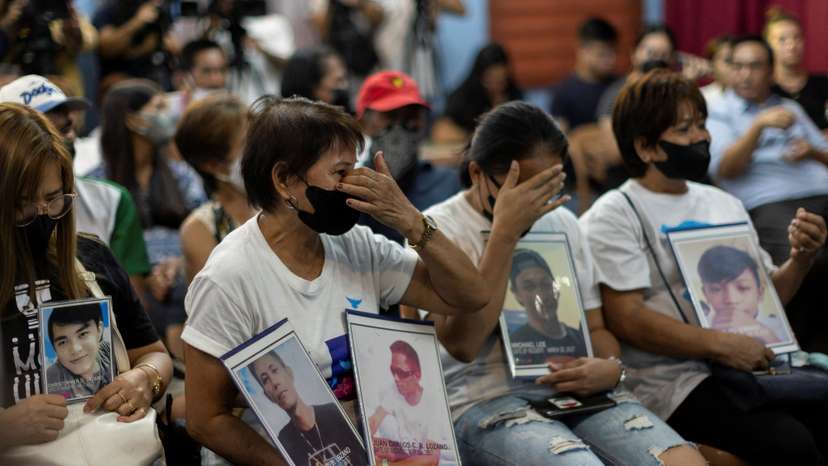 Relatives of drug war victims react as ICC ruling opens way to investigation on killings in Philippines