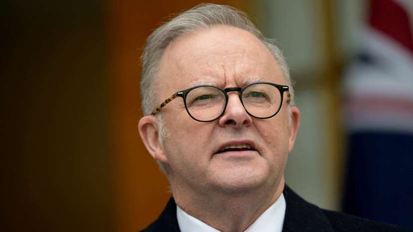 FILE PHOTO: New Zealand's Prime Minister Christopher Luxon visits Australia
