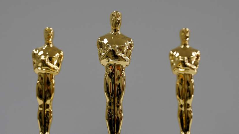 FILE PHOTO: Finished mounted Oscar Statuettes are seen at the Polich Tallix foundry in Walden, New York