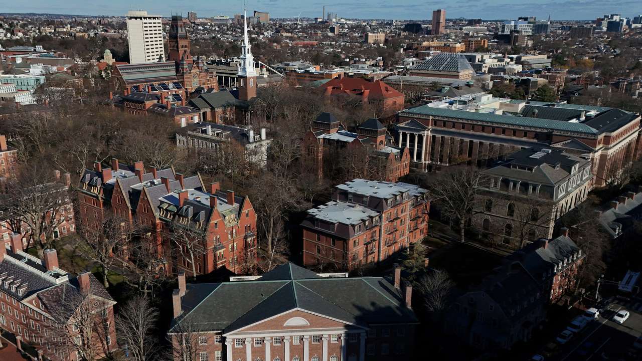 FILE PHOTO: Harvard University sits in Cambridge