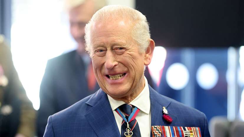 Britain's King Charles visits Coffee D'Ash in Barrow-in-Furness