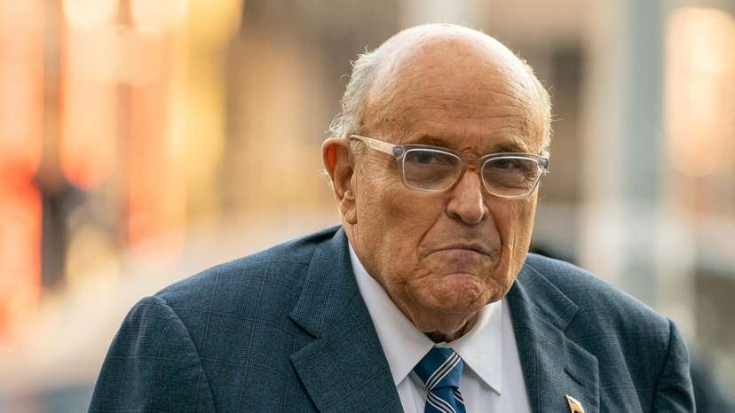 FILE PHOTO: Rudy Giuliani appears at Manhattan federal court, in New York