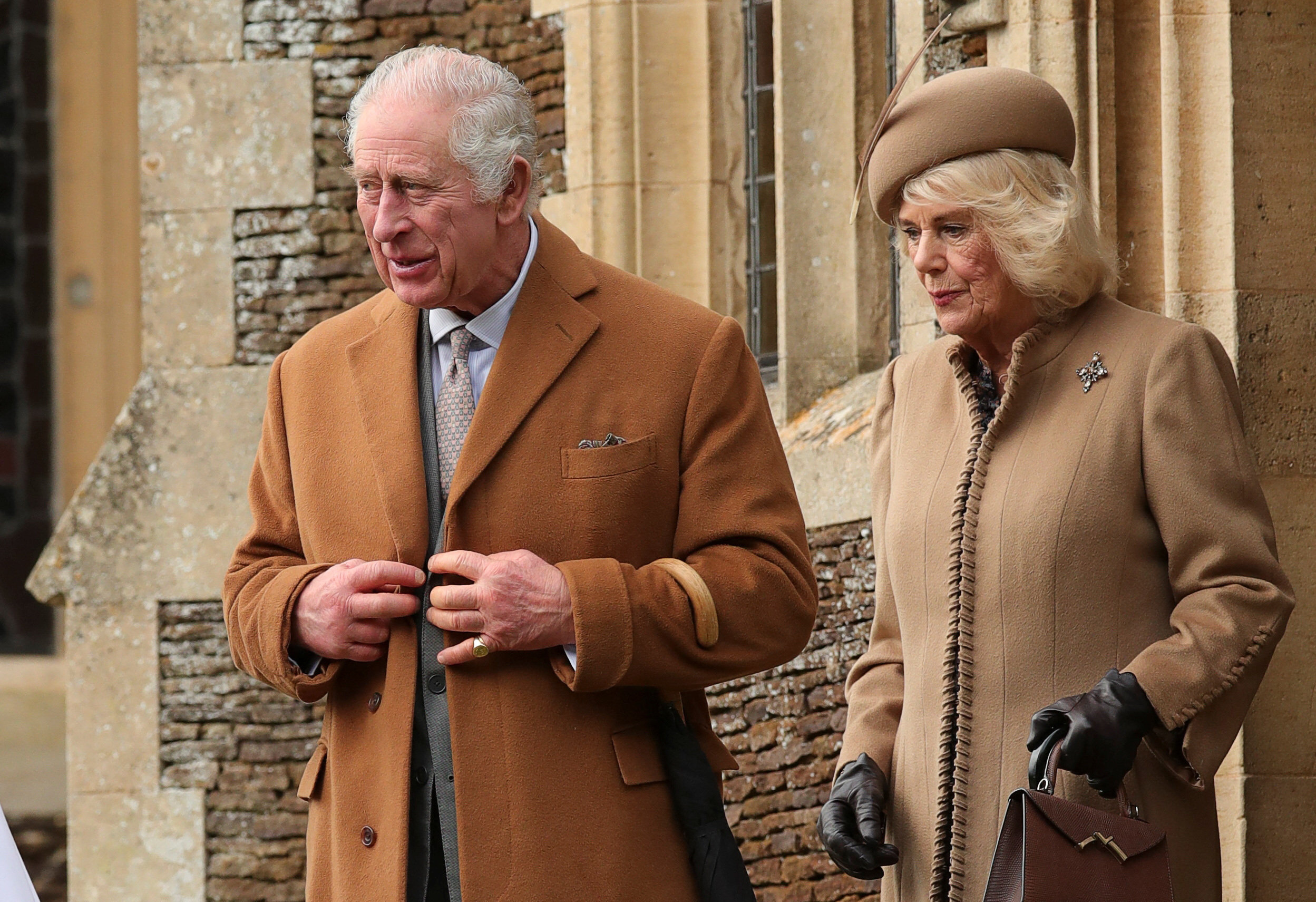 Royal Family's Christmas Day service at the Sandringham estate