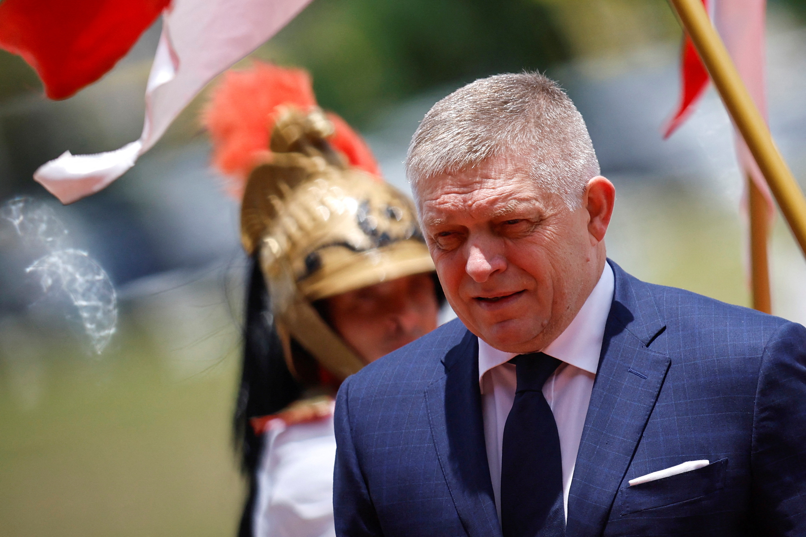 Slovakia's Prime Minister Robert Fico visits Brazil