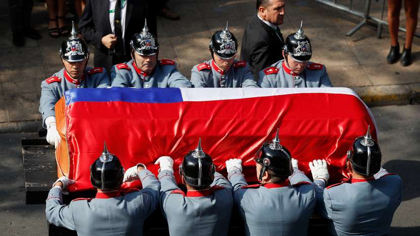 Funeral of Chile's former President Sebastian Pinera, in Santiago